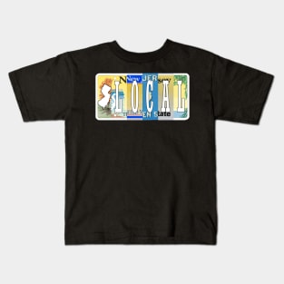 New Jersey Local License Plates Kids T-Shirt